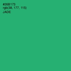 #26B173 - Jade Color Image