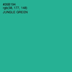 #26B194 - Jungle Green Color Image