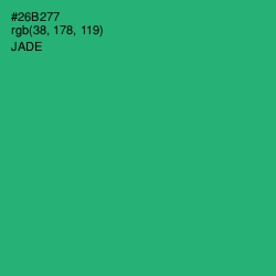 #26B277 - Jade Color Image