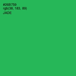 #26B759 - Jade Color Image