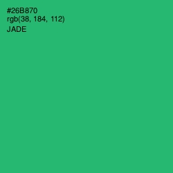 #26B870 - Jade Color Image