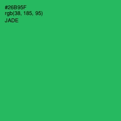 #26B95F - Jade Color Image