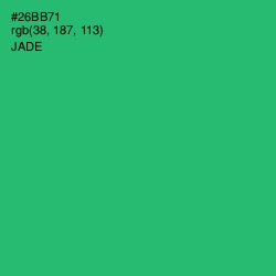 #26BB71 - Jade Color Image