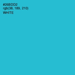 #26BDD2 - Scooter Color Image