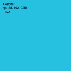 #26C0E1 - Java Color Image