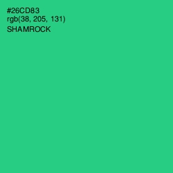 #26CD83 - Shamrock Color Image
