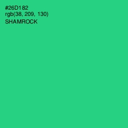#26D182 - Shamrock Color Image