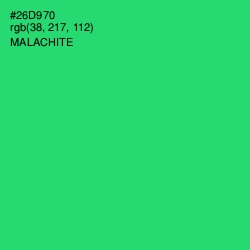 #26D970 - Malachite Color Image