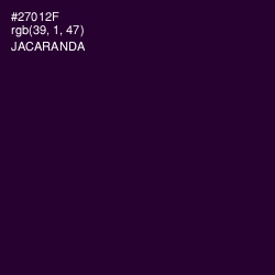 #27012F - Jacaranda Color Image