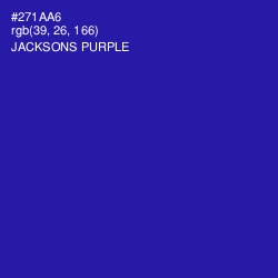 #271AA6 - Jacksons Purple Color Image