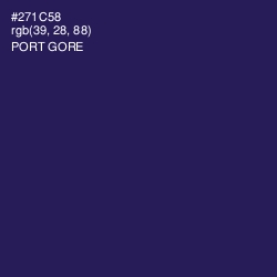 #271C58 - Port Gore Color Image