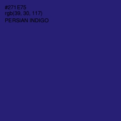 #271E75 - Persian Indigo Color Image