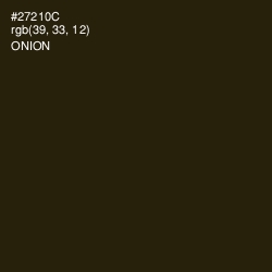 #27210C - Onion Color Image