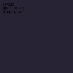 #272234 - Steel Gray Color Image