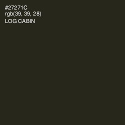 #27271C - Log Cabin Color Image
