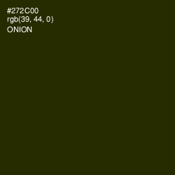 #272C00 - Onion Color Image