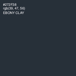 #272F38 - Ebony Clay Color Image