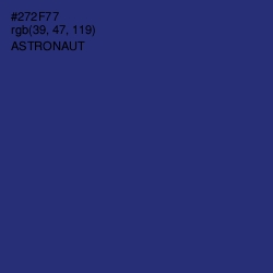 #272F77 - Astronaut Color Image