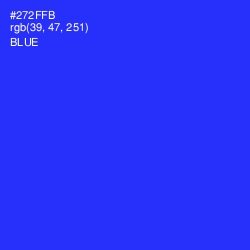 #272FFB - Blue Color Image