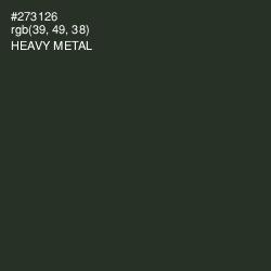 #273126 - Heavy Metal Color Image