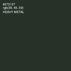#273127 - Heavy Metal Color Image