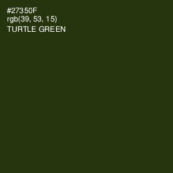 #27350F - Turtle Green Color Image