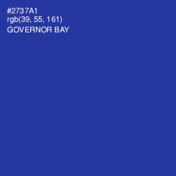 #2737A1 - Governor Bay Color Image