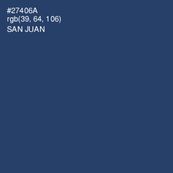 #27406A - San Juan Color Image