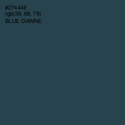 #27444E - Blue Dianne Color Image