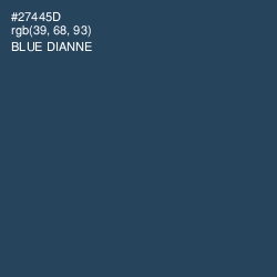 #27445D - Blue Dianne Color Image