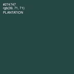 #274747 - Plantation Color Image