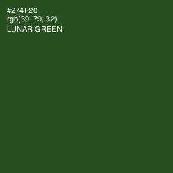 #274F20 - Lunar Green Color Image