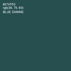 #274F50 - Blue Dianne Color Image