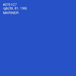 #2751C7 - Mariner Color Image