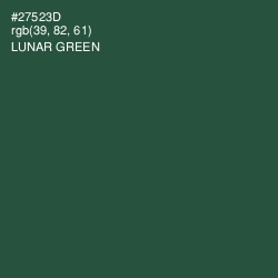 #27523D - Lunar Green Color Image