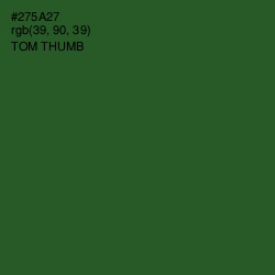 #275A27 - Tom Thumb Color Image