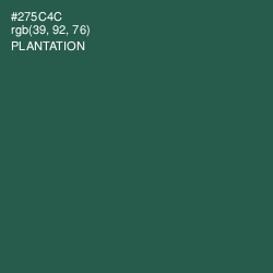 #275C4C - Plantation Color Image