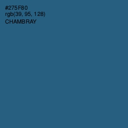 #275F80 - Chambray Color Image