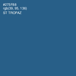 #275F88 - St Tropaz Color Image