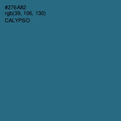 #276A82 - Calypso Color Image