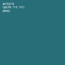 #276E79 - Ming Color Image