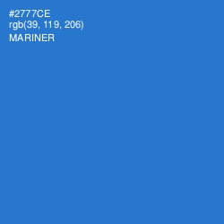 #2777CE - Mariner Color Image