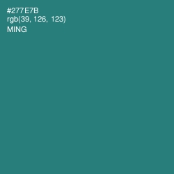 #277E7B - Ming Color Image