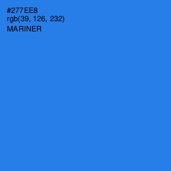 #277EE8 - Mariner Color Image