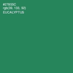 #27855C - Eucalyptus Color Image