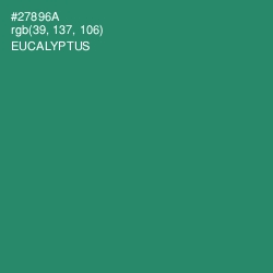 #27896A - Eucalyptus Color Image