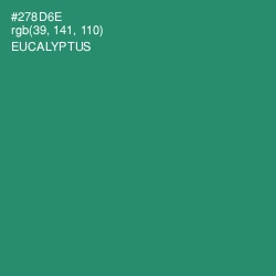 #278D6E - Eucalyptus Color Image