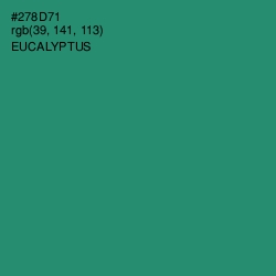 #278D71 - Eucalyptus Color Image