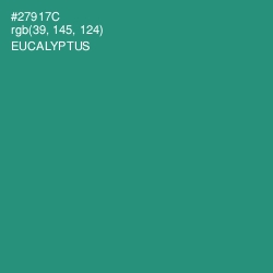 #27917C - Eucalyptus Color Image