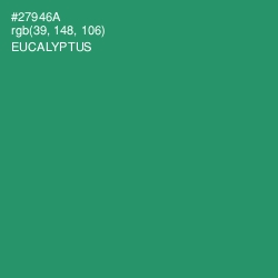 #27946A - Eucalyptus Color Image